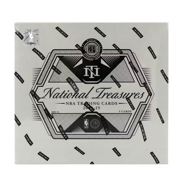 2024-2025 Panini National Treasures Basketball Hobby Box International