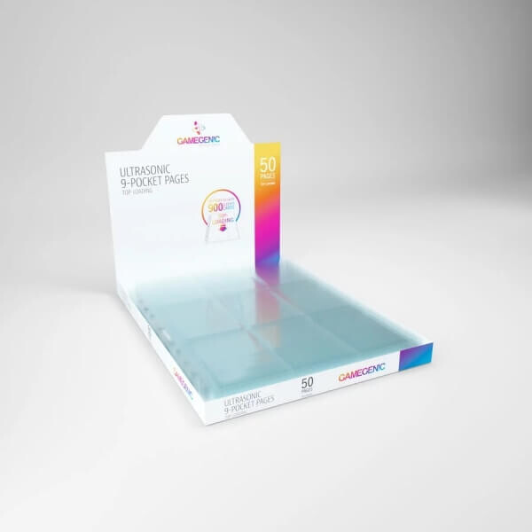 Display stránek do alba Gamegenic - Ultrasonic 9-Pocket Toploading - 50 ks