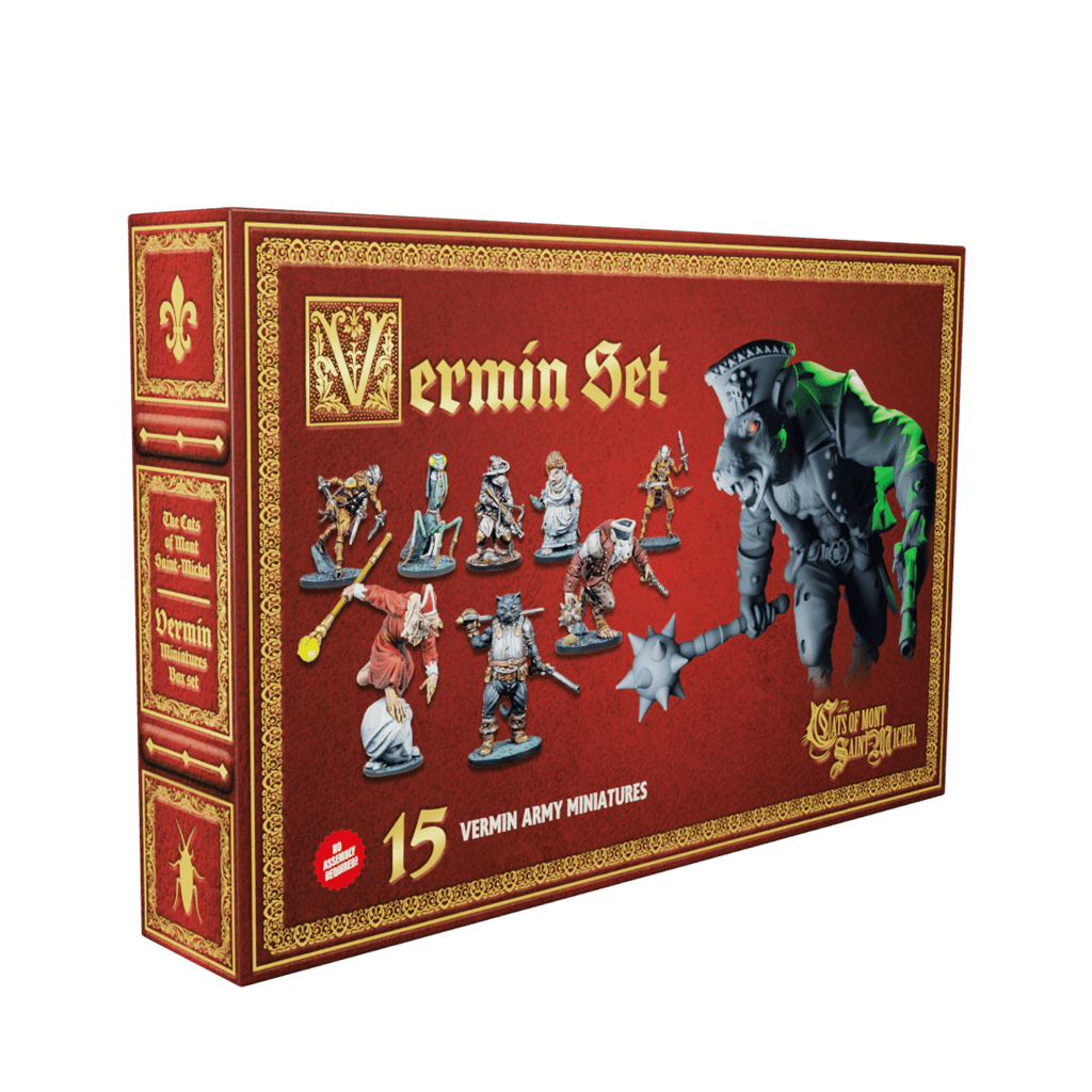 RAYBOX Games The Cats of Mont Saint Michel Vermin Set