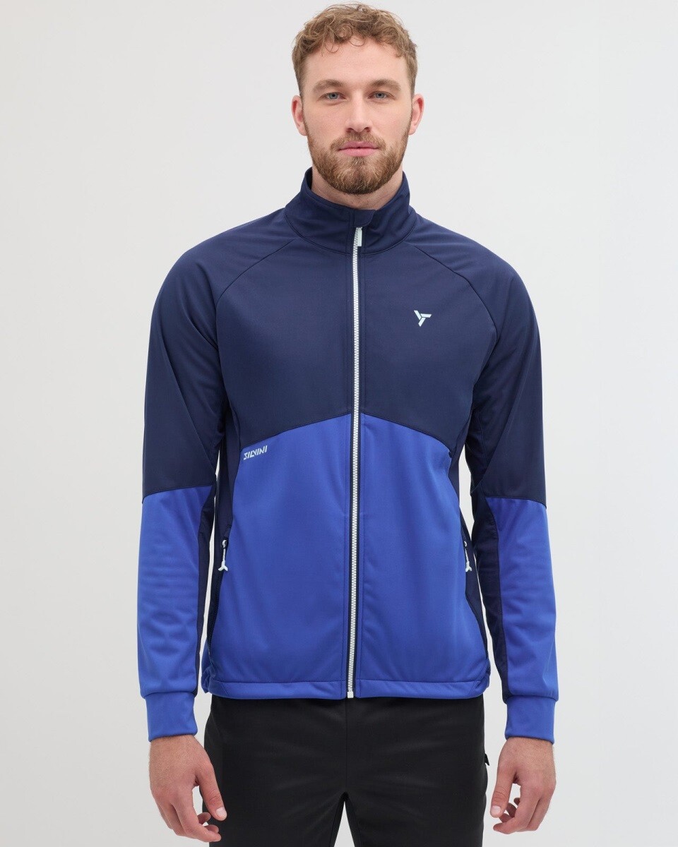 Pánská kombinovaná bunda silvini pusterio tmavě modrá/modrá s