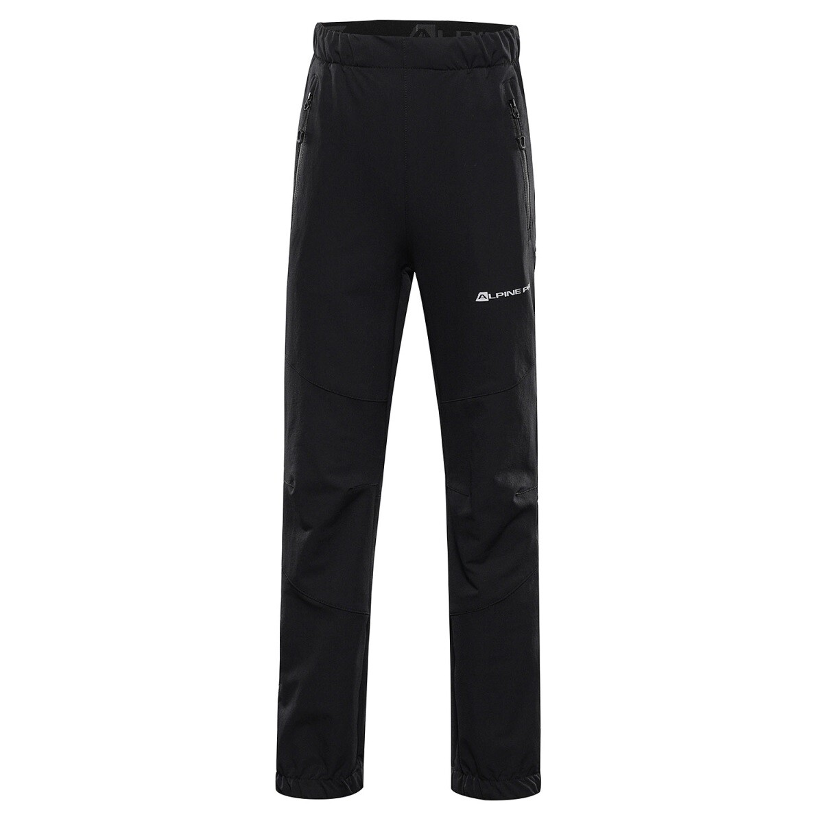 Dětské kalhoty s vodoodpudivou úpravou dwr alpine pro hurfo 2 černá 92-98