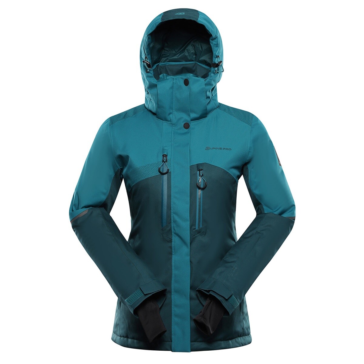 Dámská bunda alpine pro deara 2 zelená l