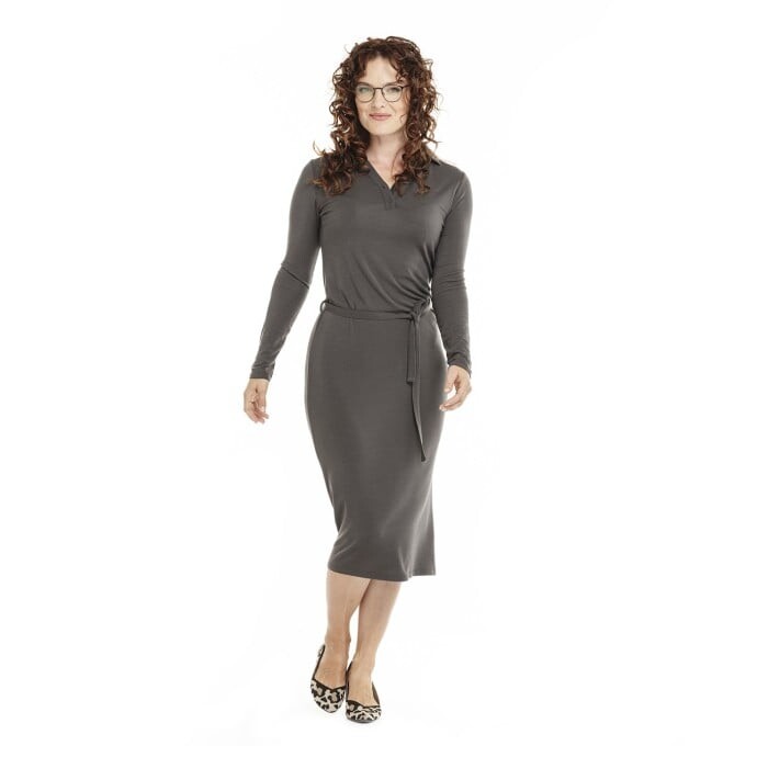 Dámské šaty bushman runa tmavě zelená xs