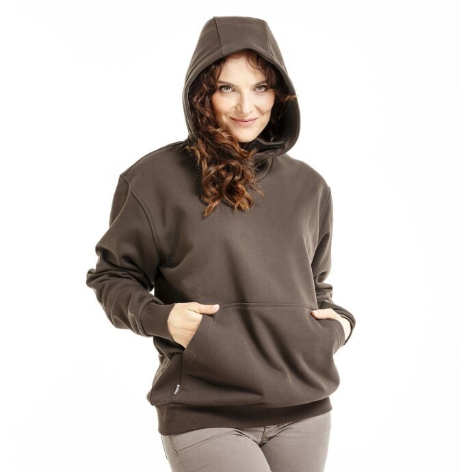 Unisex mikina bushman lambert tmavě hnědá s