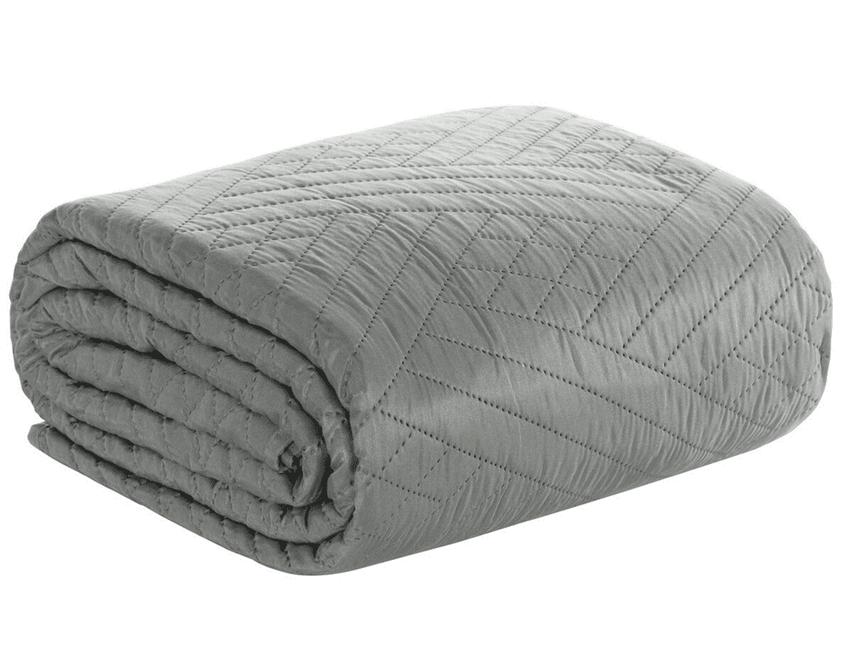 Přehoz na sedačku - pohovku JAKOB šedá 170x210 cm Mybesthome