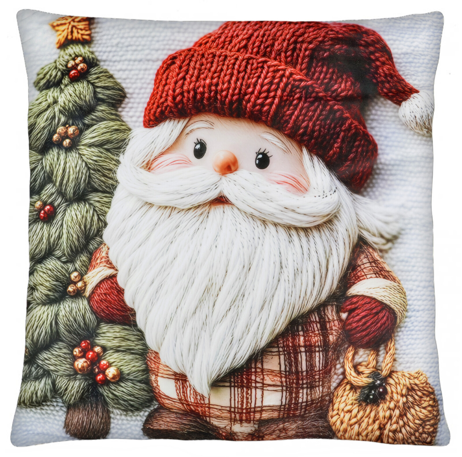 Vánoční polštář CHRISTMAS DAY motiv II. 40x40 cm Mybesthome Varianta: Povlak na polštář, 40x40 cm