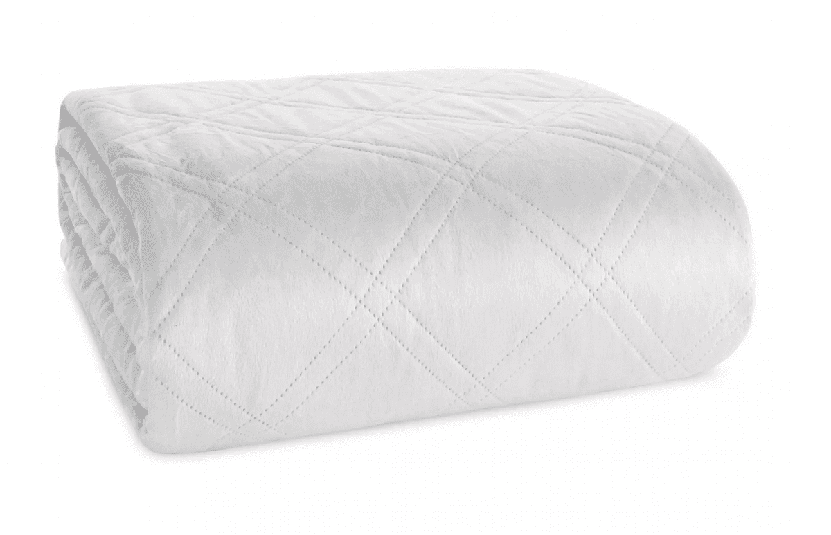 Přehoz na sedačku - pohovku SAGA bílá 170x210 cm, 200x220 cm Mybesthome Rozměr: 170x210 cm