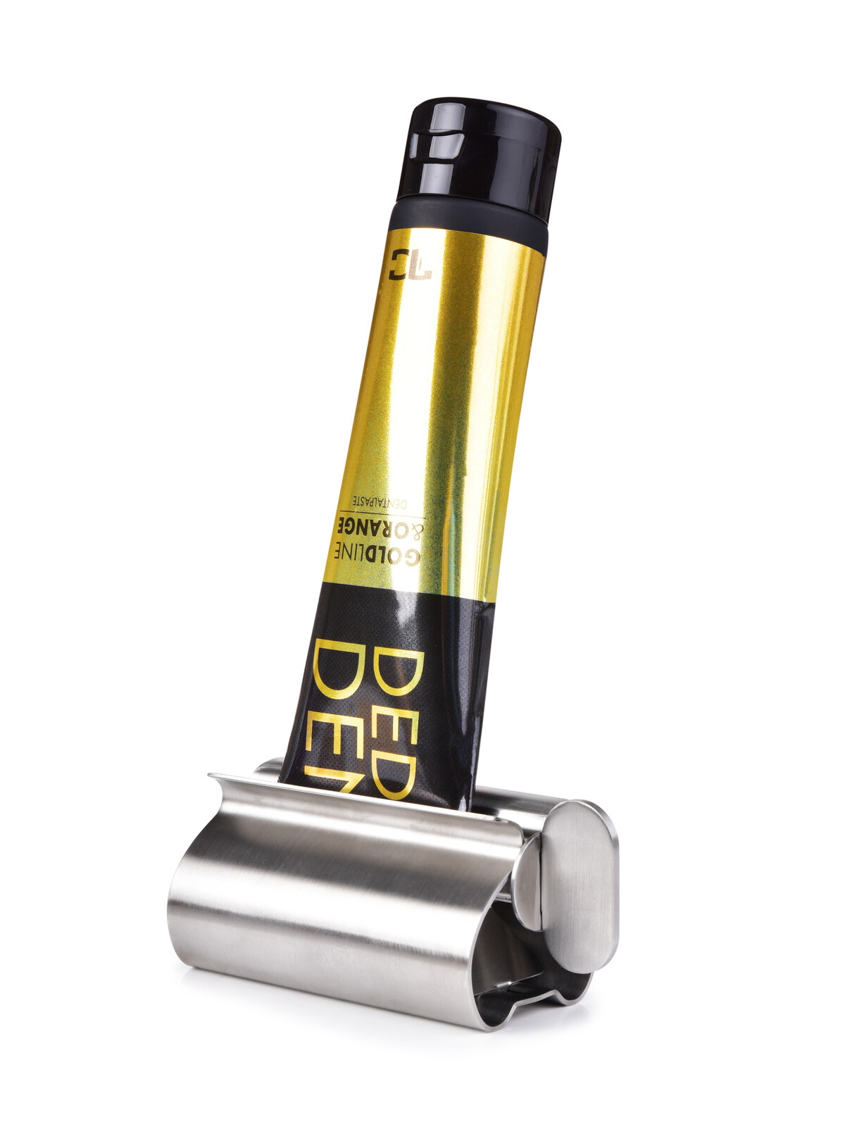 TUBOTLAČKA | Vytlačovací stojan na pasty a krémy | masivní nerezové provedení