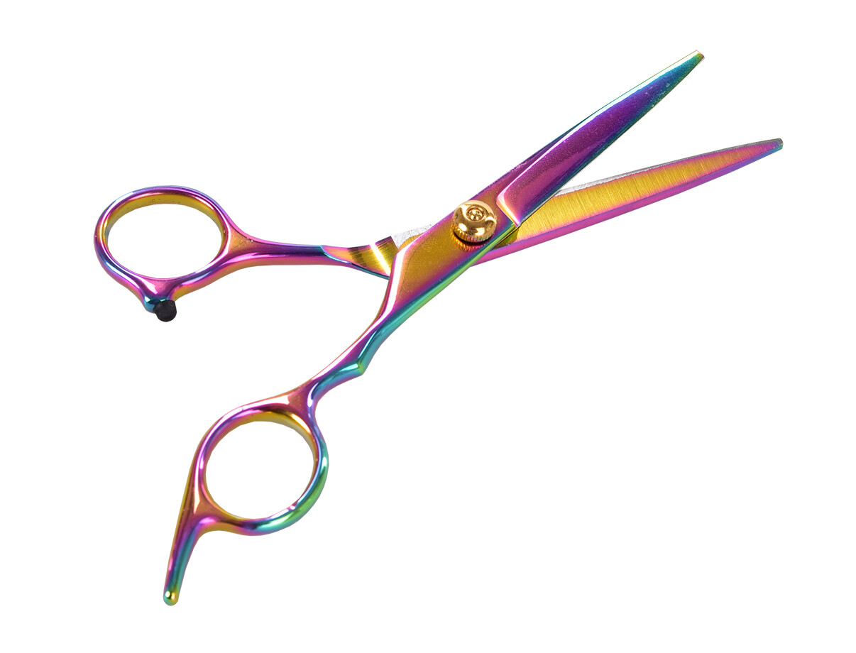 BEAUTY | Kadeřnické nůžky na vlasy | celokovové | 17 cm | pro přesné stříhání a úpravu vlasů