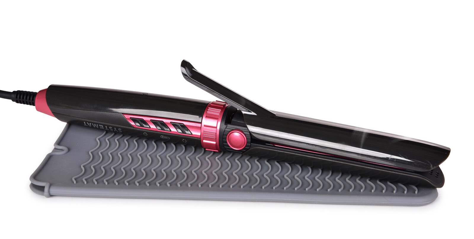 PARKOVIŠTĚ | Silikonové pouzdro 2v1 na kulmu a žehličku | na cestování i odkládání horkých spotřebičů