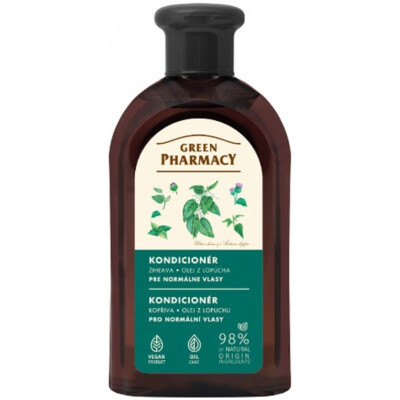 Green Pharmacy Kopřiva a Lopuch kondicionér pro normální vlasy 350 ml