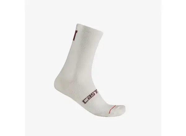 Castelli Como 15 Thermal dámské ponožky White vel. S/M