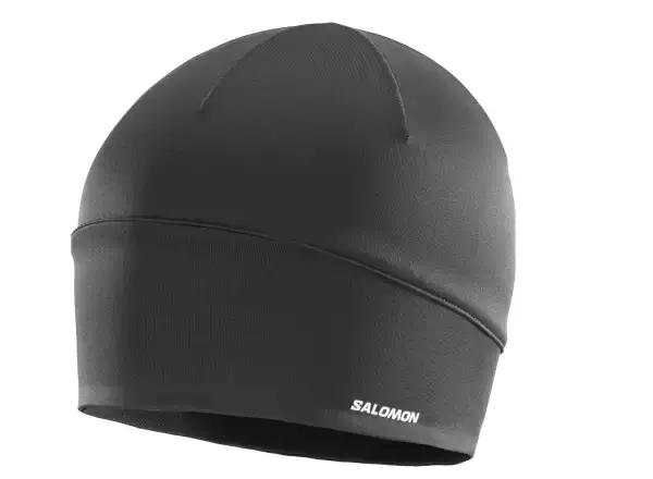 Salomon Active Beanie bežecká čepice Deep Black vel. uni