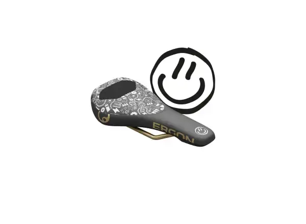 Ergon SM Downhill Comp Vali Höll Edition sedlo černá 120 mm