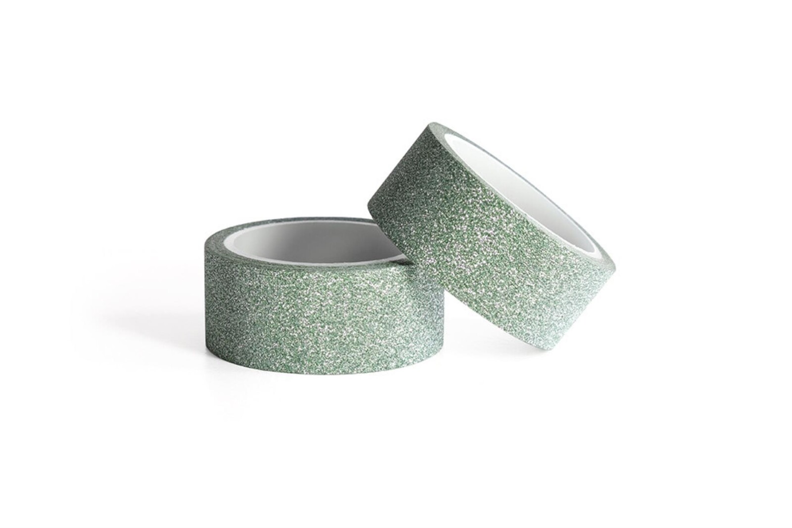 Galeria Papieru Designová lepicí páska - 15 mm x 3m, zelená, 2 ks