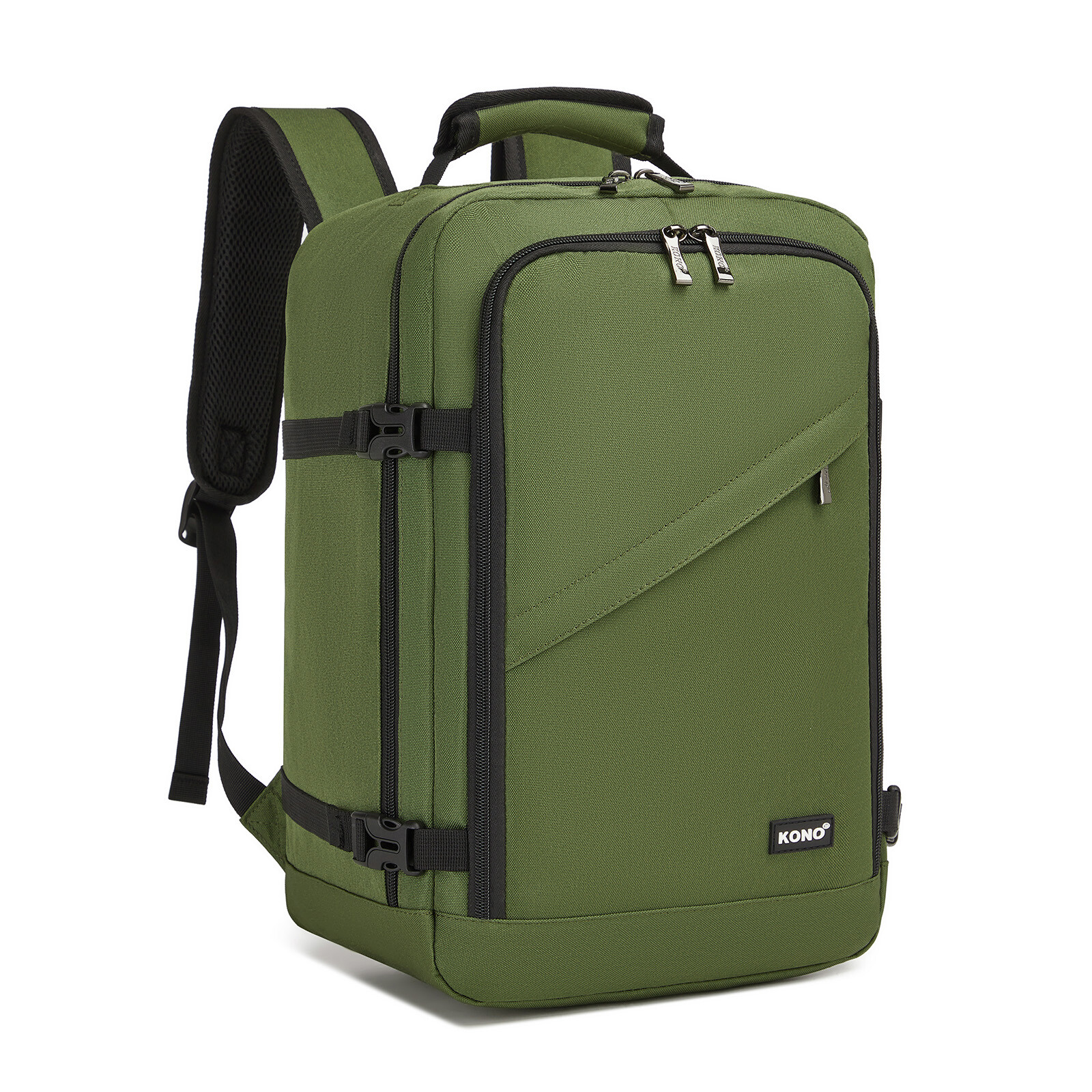 Univerzální kabinový batoh KONO BPK2531 - zelený - 20L - 25x20x40 cm