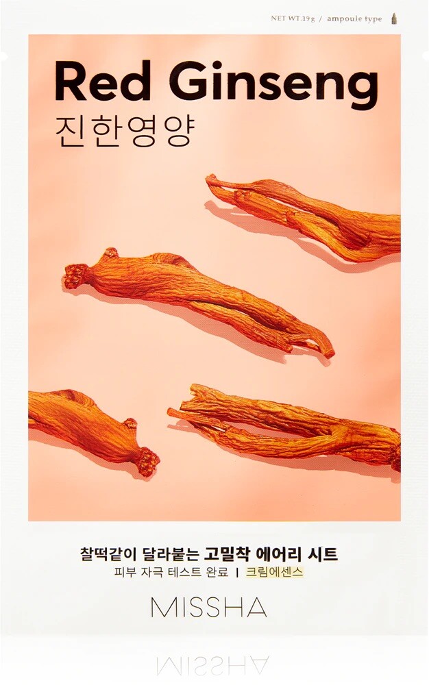 Missha Airy Fit Sheet Mask Red Ginseng