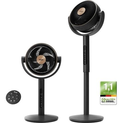 Levoit TempSense R432 DC Cyclone Fan automatický ventilátor černý