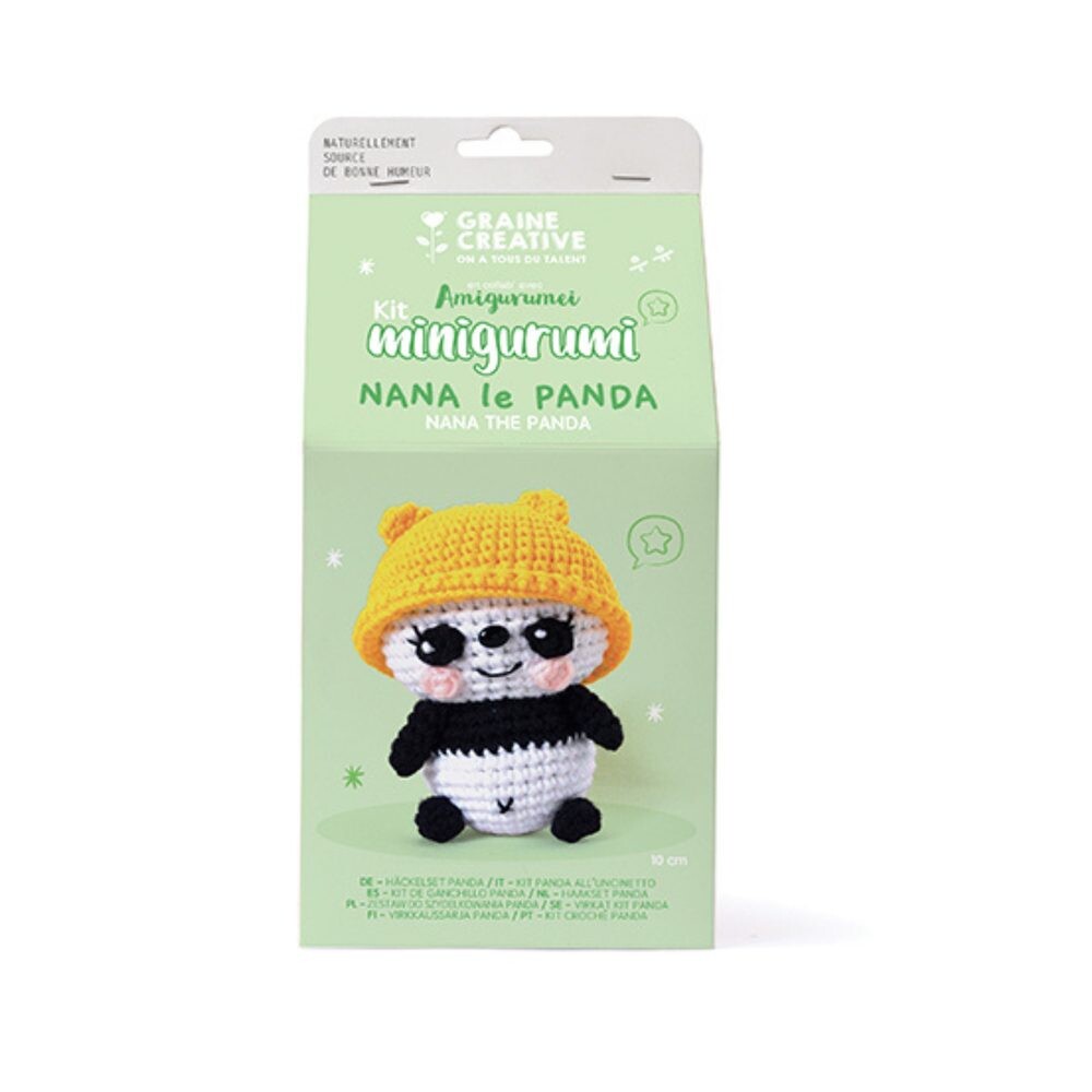 Graine Creative Háčkovací sada panda - 1 ks
