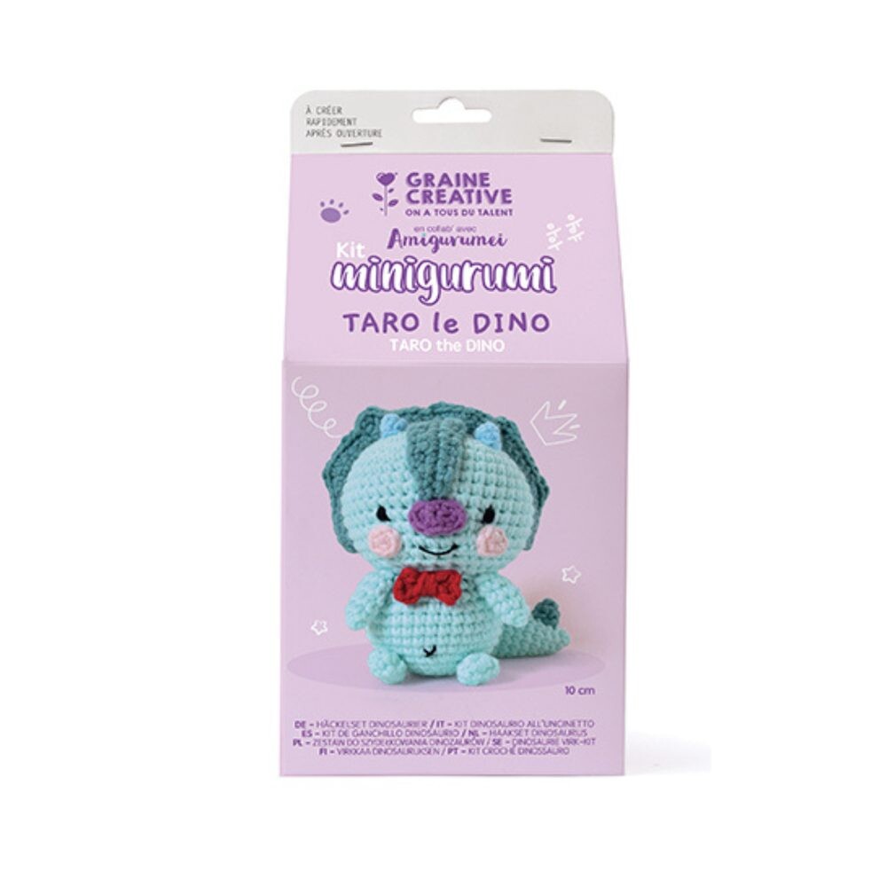Graine Creative Háčkovací sada dinosaurus - 1 ks