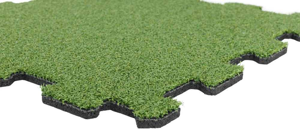 TRUESTEEL Gumová podlaha s umělou trávou Délka: 50 cm