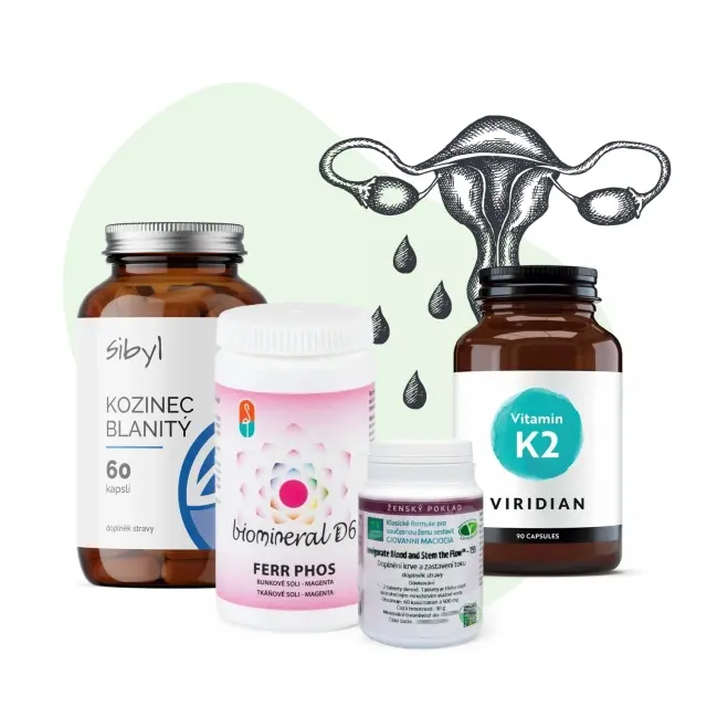 Balíček - klidná menstruace