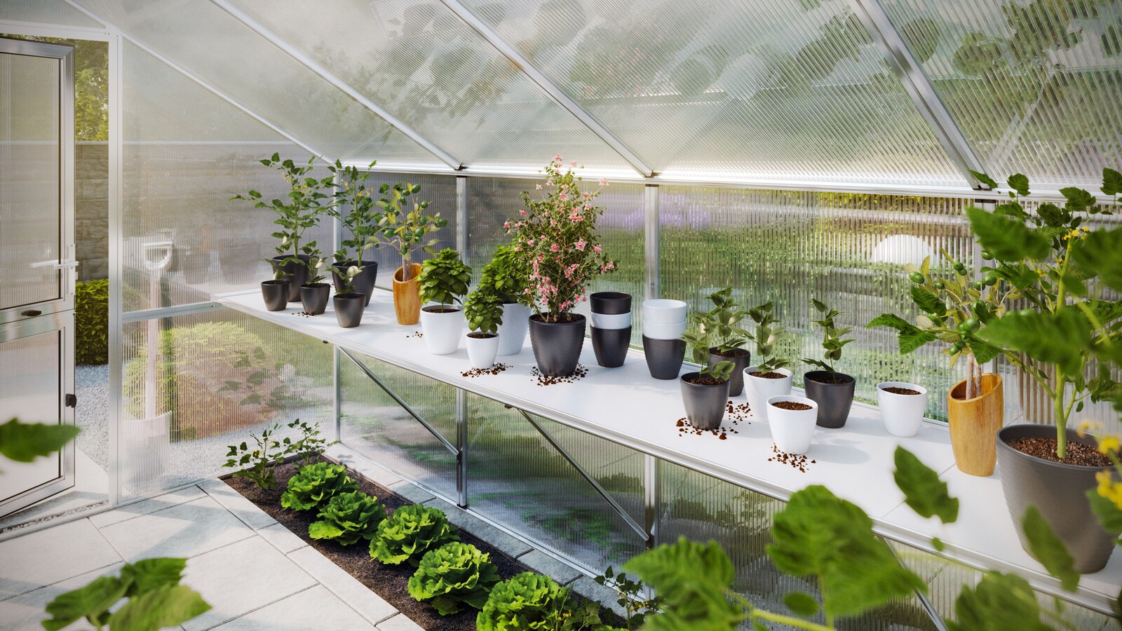 KGT Stolový rám pro skleník Callas III