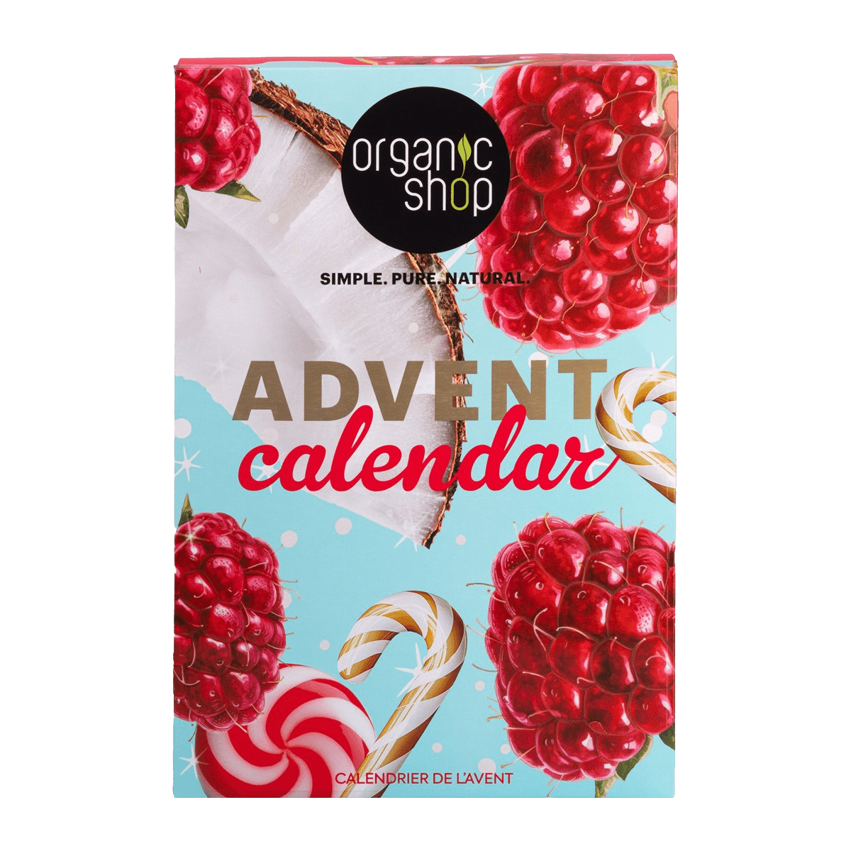 ORGANIC SHOP 24-denní Adventní kalendář Natural Beauty 24 ks