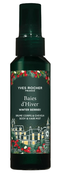 YVES ROCHER Parfémovaný sprej na tělo a vlasy Zimní plody 100 ml