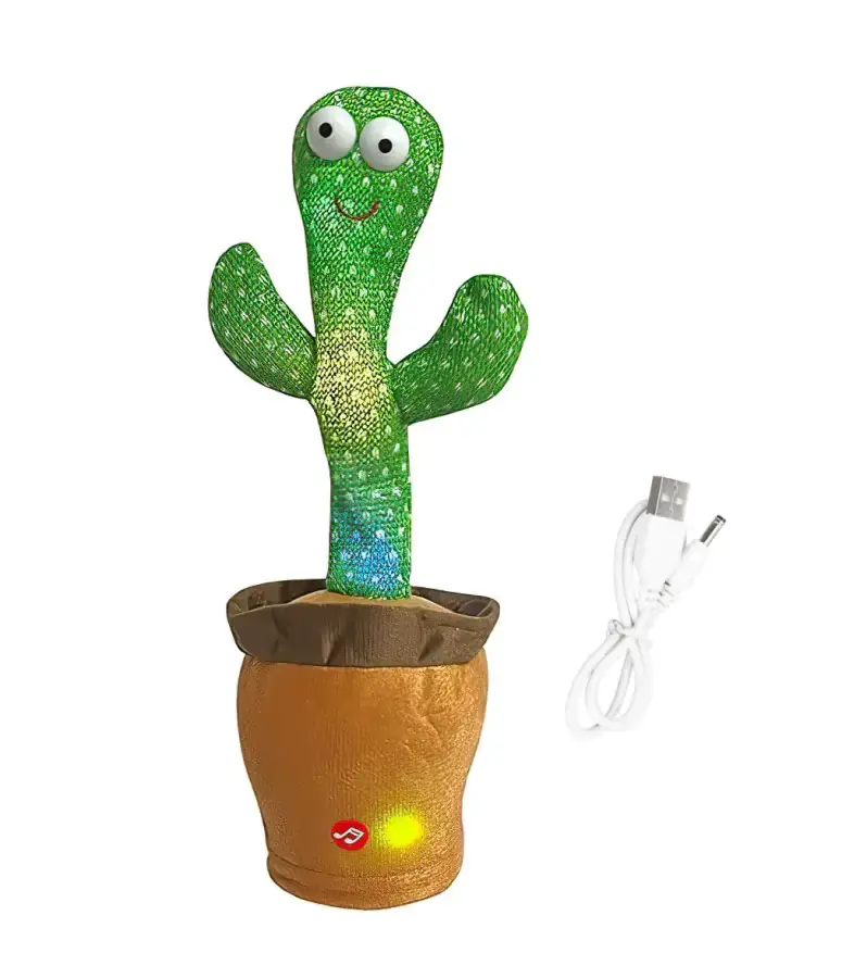 Plush Plyšová hračka Kaktus zpívající tancující PHPL2211