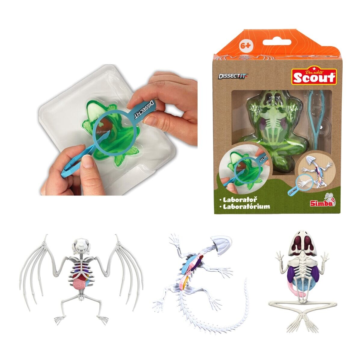 Simba Objevuj Mini Laboratoř, 3 druhy