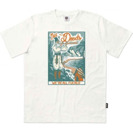 Triko The Dudes All Fucked Classic - Bílá - L