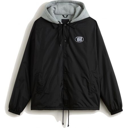 Bunda Vans Riley Hooded Coaches - Černá - L