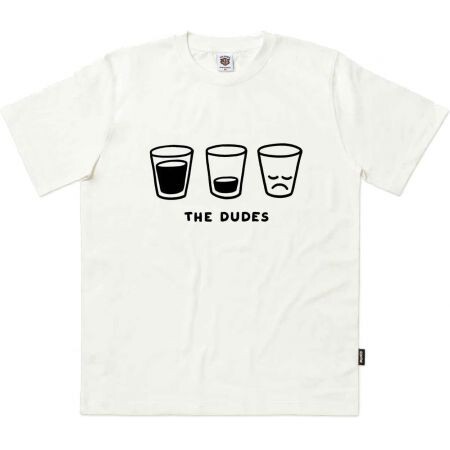 Triko The Dudes Oh No More Classic - Bílá - L