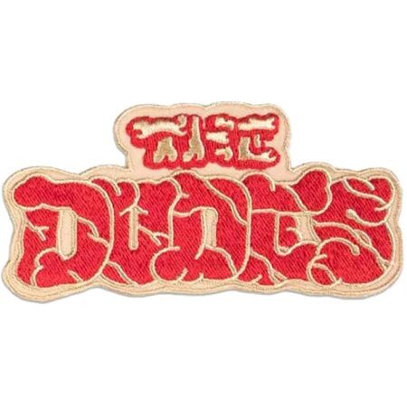 Nášivka The Dudes Cracked Patch - Červená - Univerzální