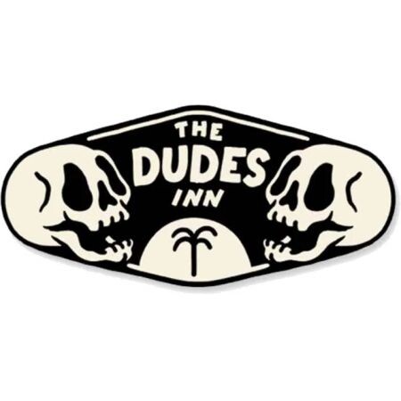 Nášivka The Dudes Dudes Inn Patch - Černá - Univerzální
