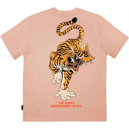 Triko The Dudes Tiger Bear Classic Premi - Růžová - S
