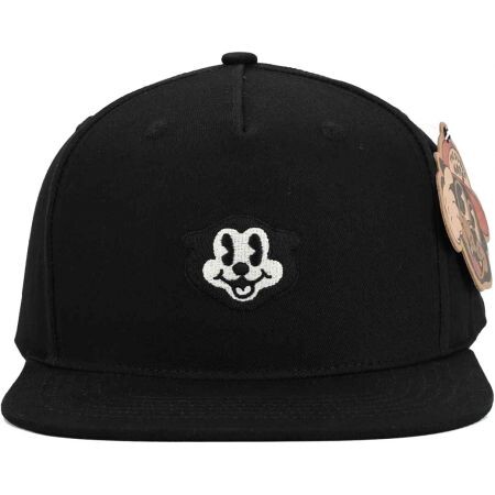 Kšiltovka The Dudes Little Bear Structur - Černá - Univerzální