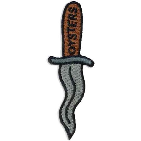 Nášivka The Dudes Oysters Patch - Hnědá - Univerzální