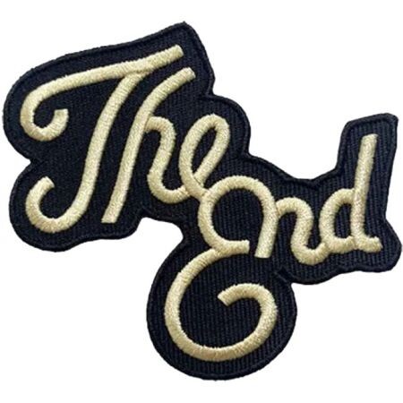 Nášivka The Dudes The End Patch - Černá - Univerzální