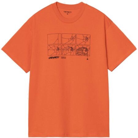 Triko Carhartt Wip Theory And Practice S - Oranžová - L