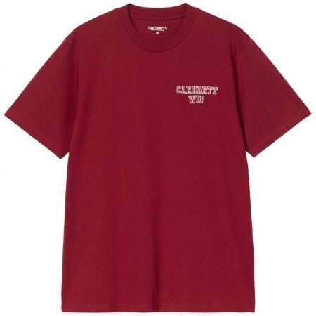 Triko Carhartt Wip Alumni S/S - Vínová - L