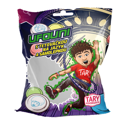 Tary Ufo 22g + tetovačka na jazyk + samolepka