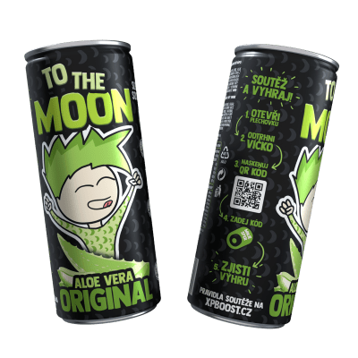 Mr. Moon ovocný nealkoholický nápoj s Aloe Vera - 0,25l