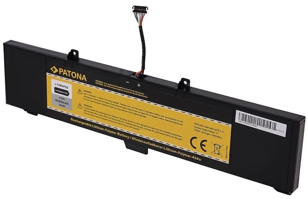 Patona baterie pro ntb Lenovo Y50-70 6400mAh Li-Pol 7,4V L13M4P02, L13N4P01