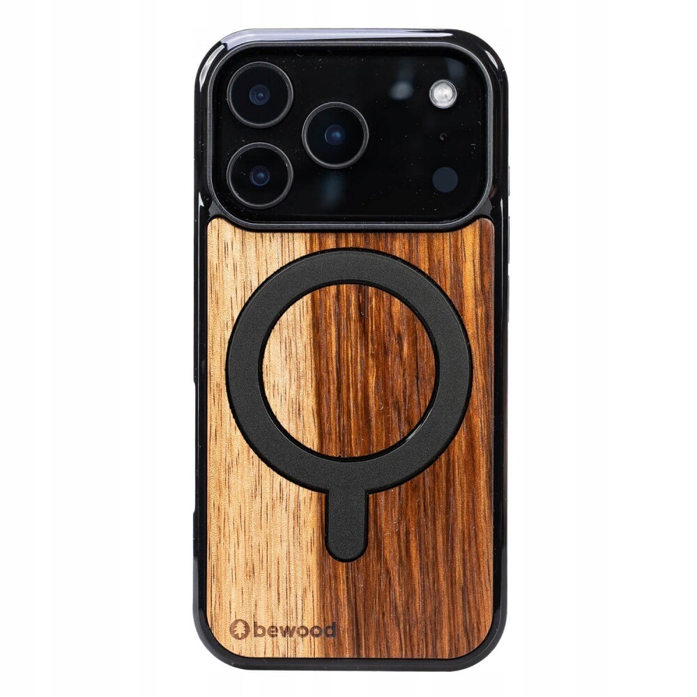 Dřevěný Pouzdro Bewood pro iPhone 17 Pro Mango s MagSafe