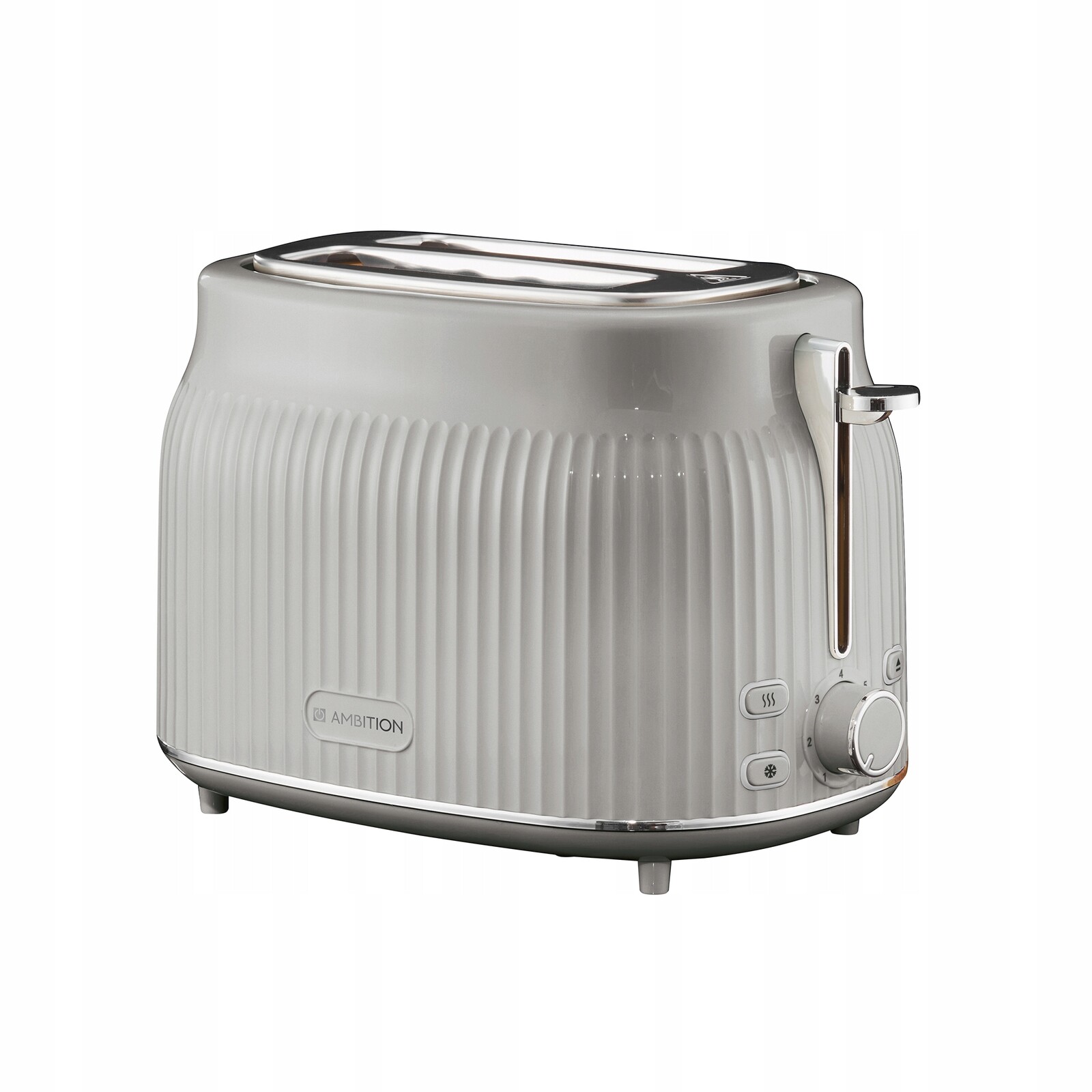 Toustovač Ambition Vintage stříbrný/šedý 930W