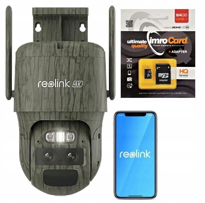 Kamera Reolink Trackmix Series G770 maskovací Lte, akumulátor 8MP karta 64