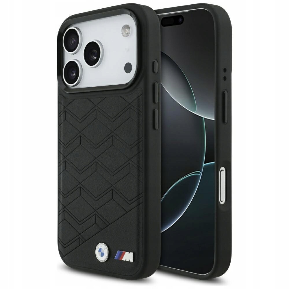 Pouzdro Bmw M Shape Logo MagSafe pro iPhone 17 Pro, černé
