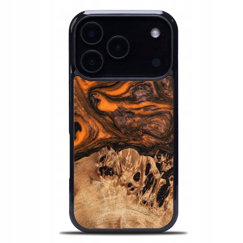 Pouzdro Bewood Unique pro iPhone 17 Pro oranžové